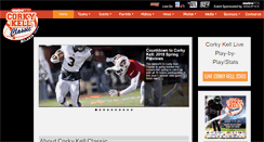 Desktop Screenshot of corkykell.com